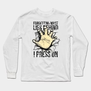 Straining Forward Long Sleeve T-Shirt